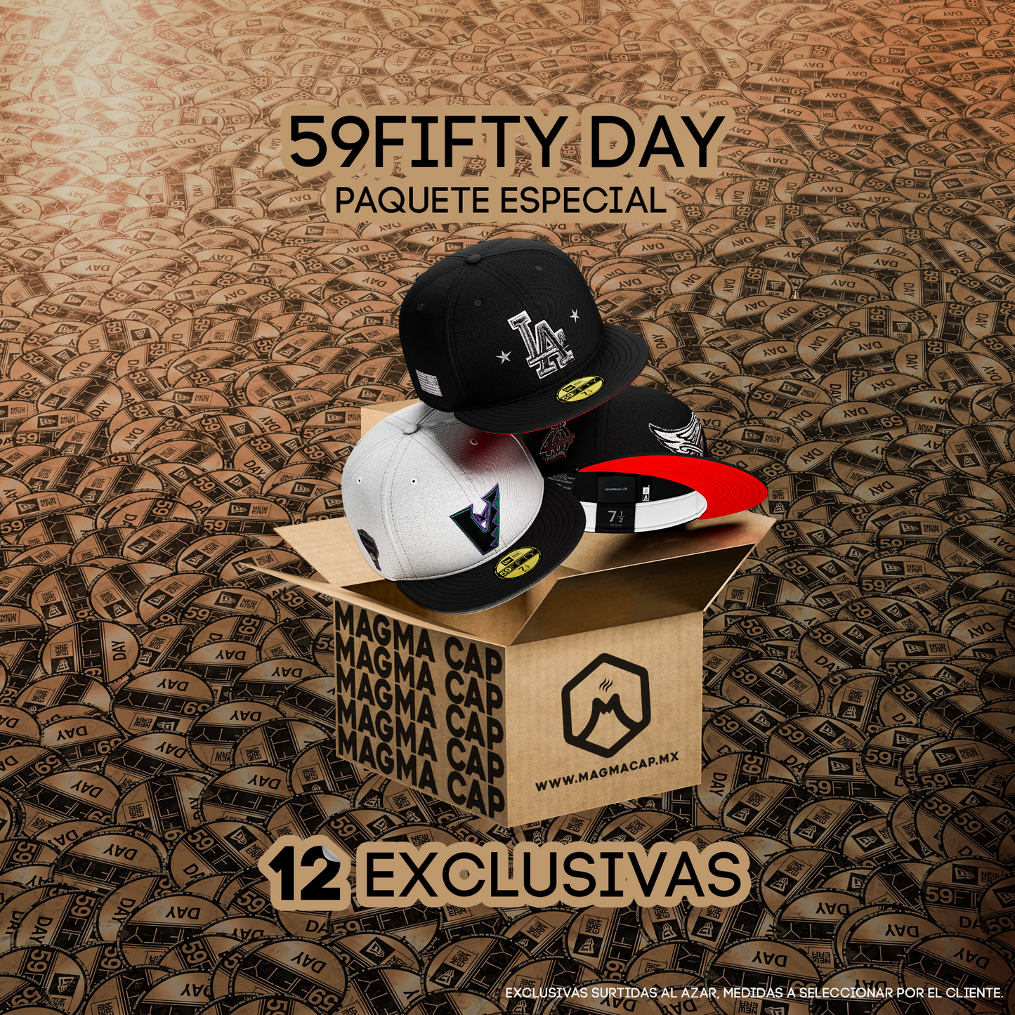 59FIFTY DAY BOX 12 New Era 59FIFTY Sidepatch