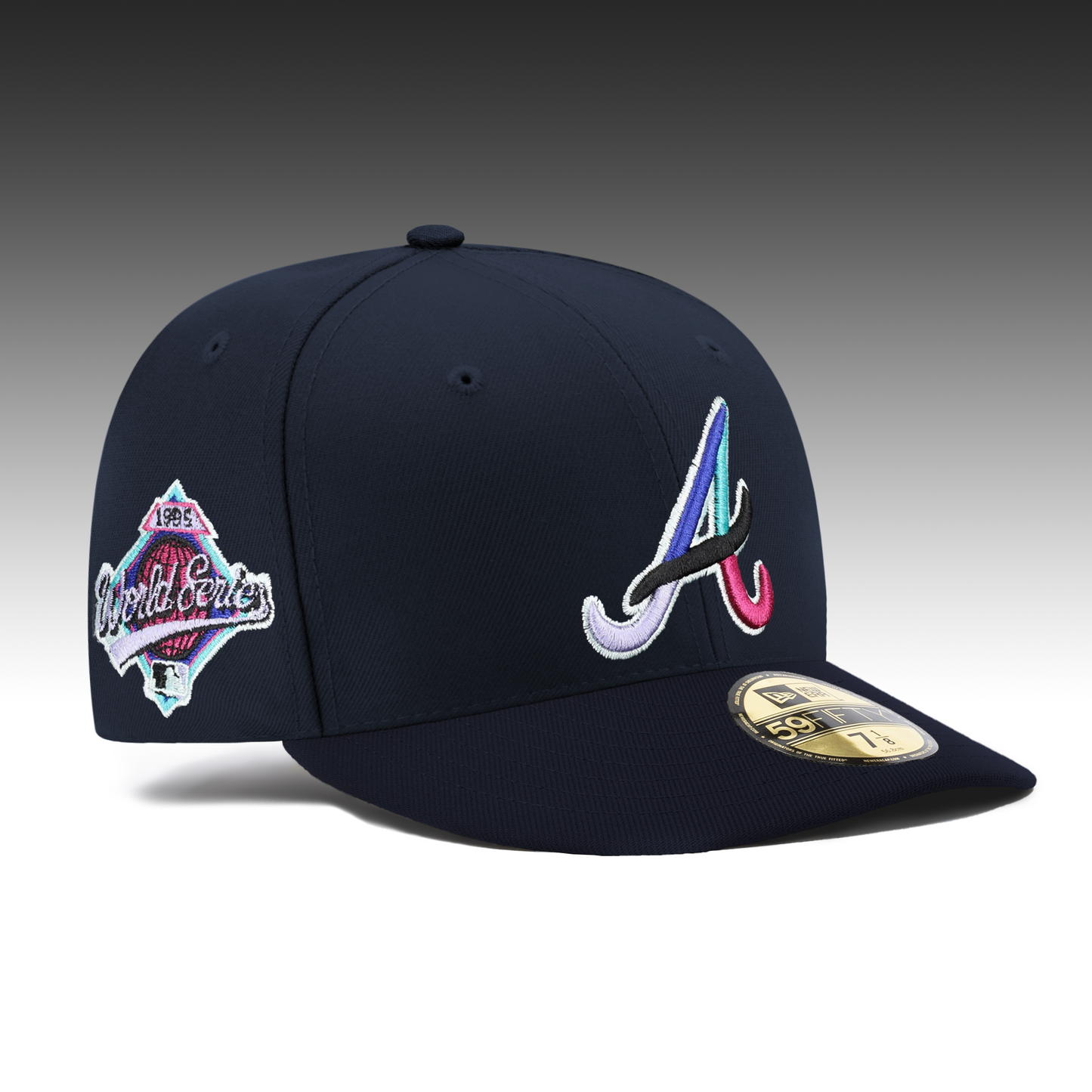 New Era 59FIFTY Atlanta Braves Sidepatch