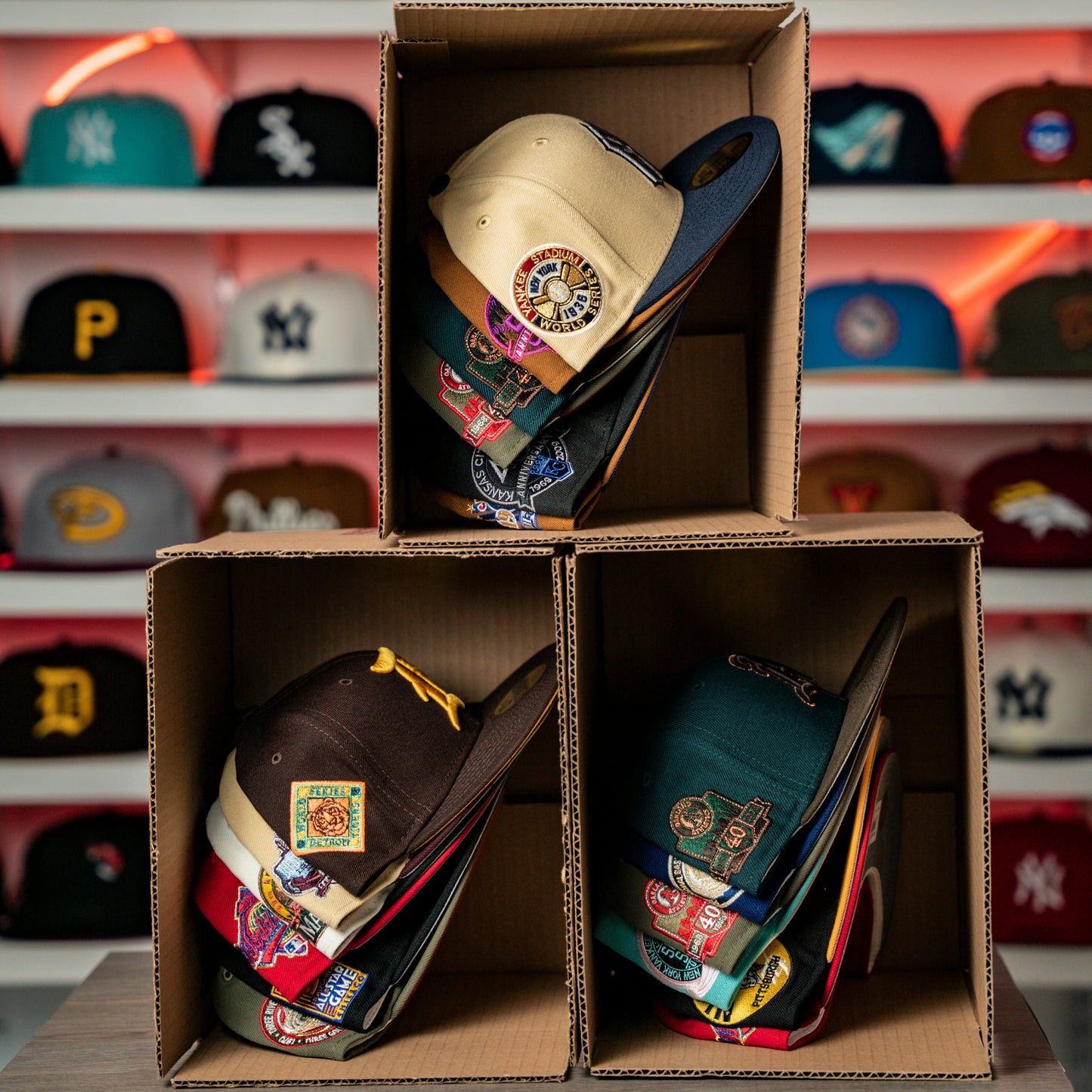 PACK 6 New Era 59FIFTY Exclusivas ¡EL MÁS VENDIDO AL INCIAR!
