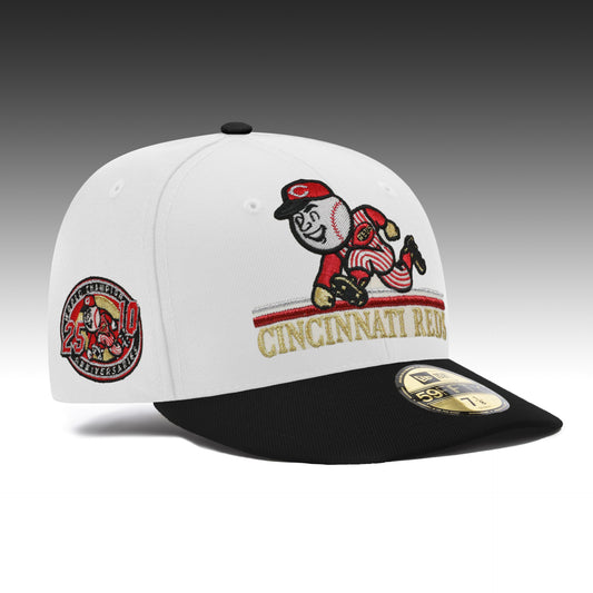New Era 59FIFTY Cincinatti Reds Sidepatch