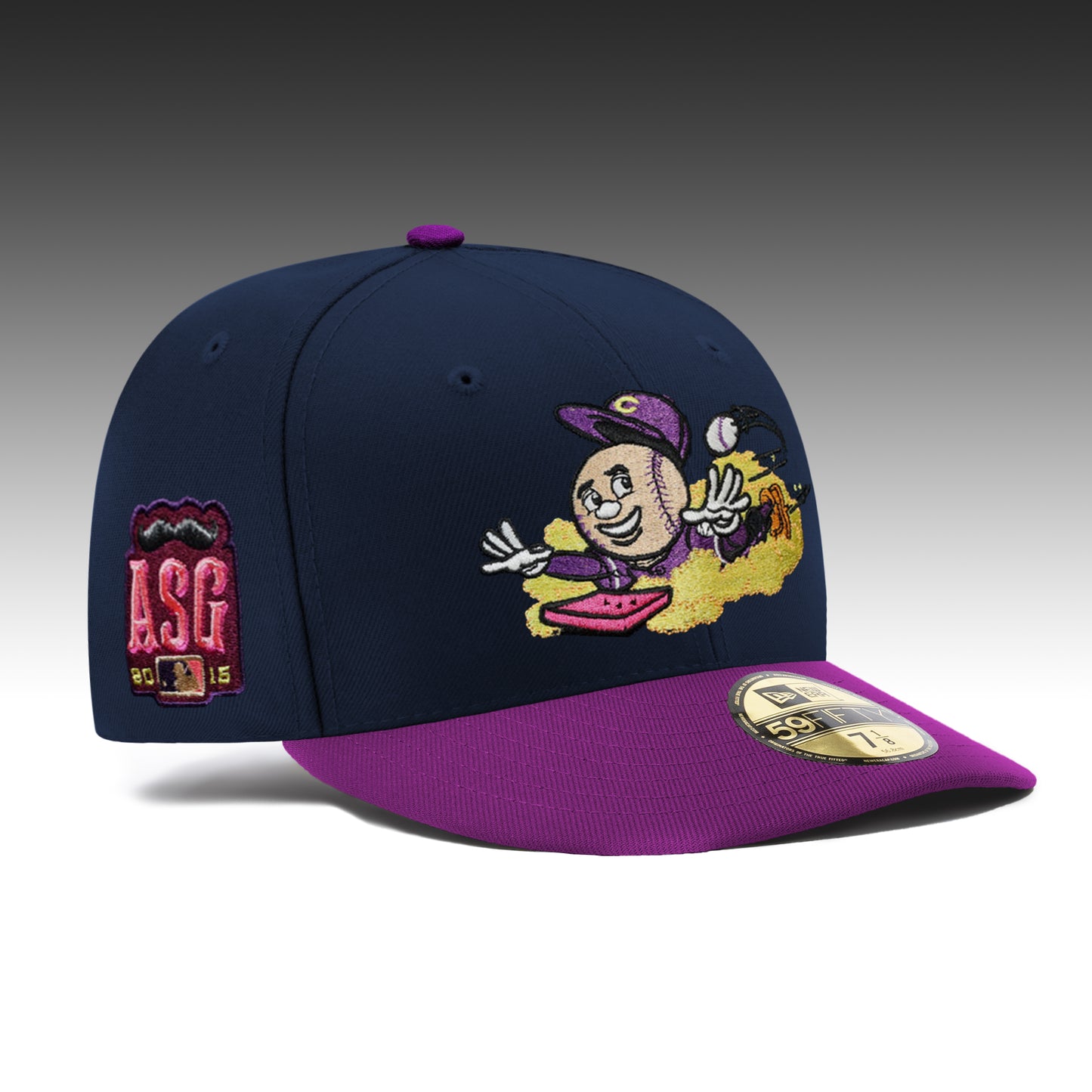 New Era 59FIFTY Cincinatti Reds Sidepatch