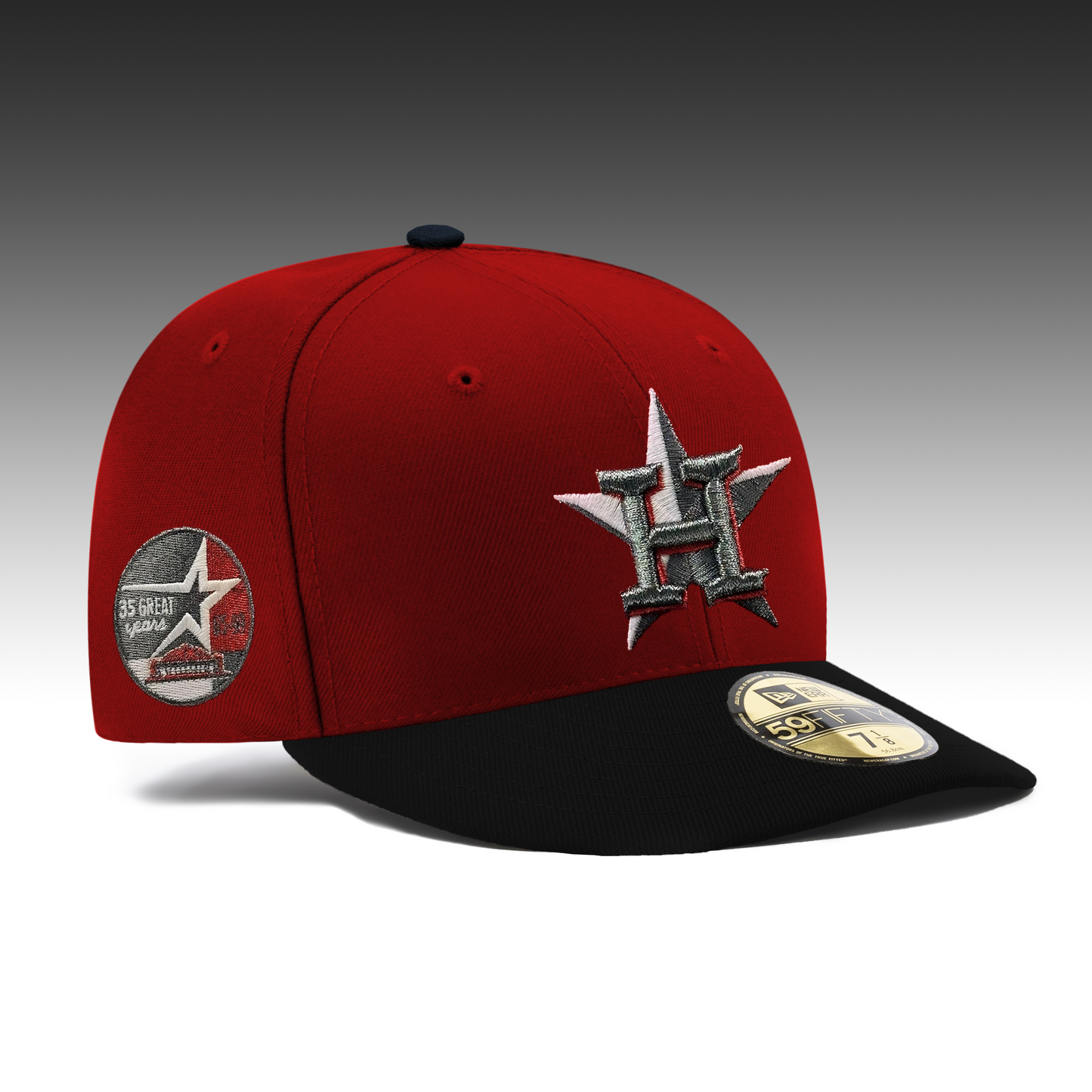 New Era 59FIFTY Houston Astros Sidepatch