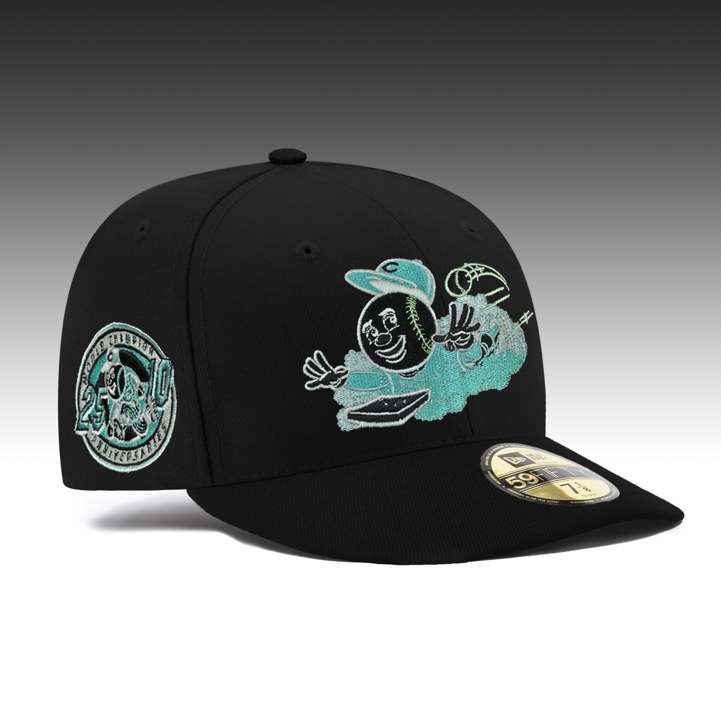 New Era 59FIFTY Cincinatti Reds Sidepatch