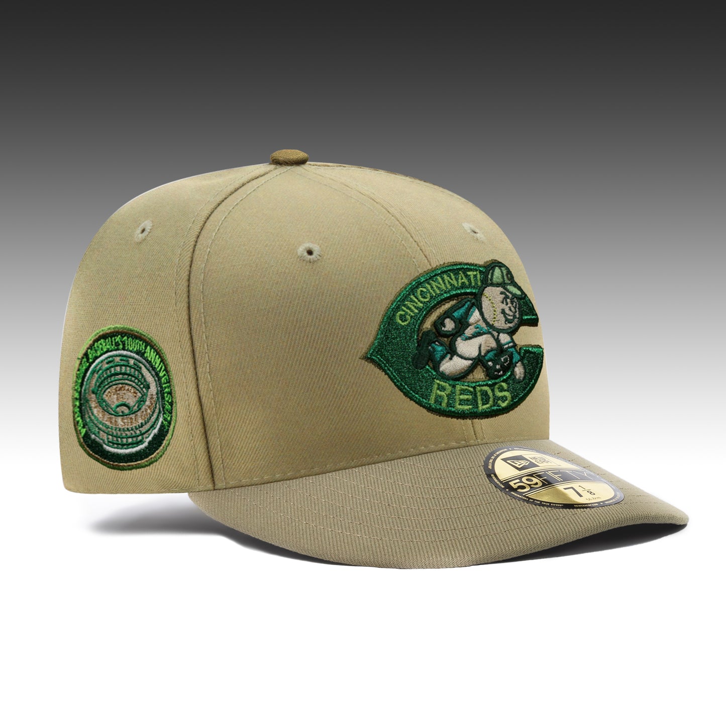 New Era 59FIFTY Cincinatti Reds Sidepatch