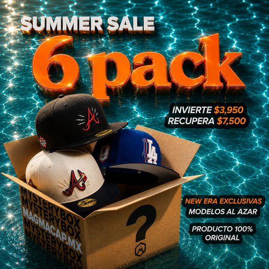 PACK 6 New Era 59FIFTY Exclusivas ¡EL MÁS VENDIDO AL INCIAR!