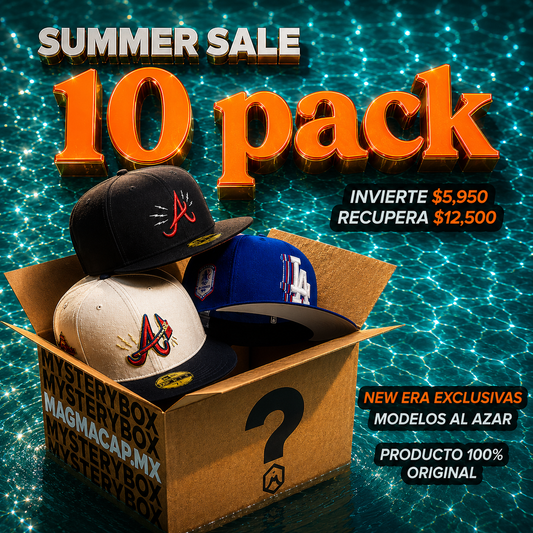PACK 10 New Era 59FIFTY Exclusivas ¡EL FAVORITO!