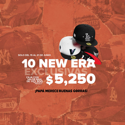 PACK 10 New Era 59FIFTY Exclusivas ¡EL FAVORITO!