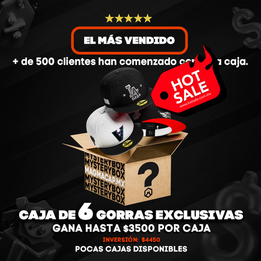 PAGA 2 Y LLEVA 1 GRATIS - PACK 6 New Era 59FIFTY Exclusivas ¡EL MÁS VENDIDO AL INCIAR!
