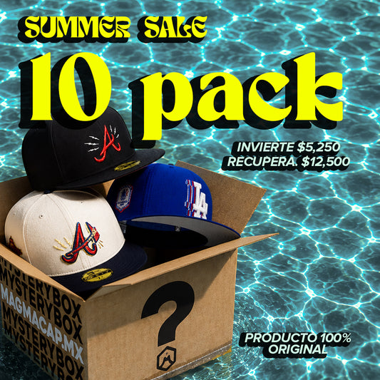PACK 10 New Era 59FIFTY Exclusivas ¡EL FAVORITO!
