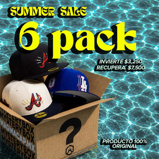 PACK 6 New Era 59FIFTY Exclusivas ¡EL MÁS VENDIDO AL INCIAR!