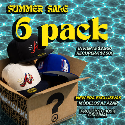 PACK 6 New Era 59FIFTY Exclusivas ¡EL MÁS VENDIDO AL INCIAR!