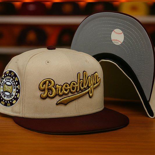 New Era 59FIFTY Borooklin Dodgers Sidepatch